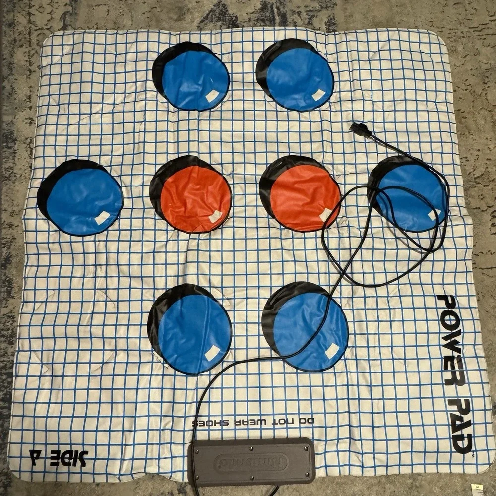 Nintendo Entertainment System NES 1988 Power Pad Floor Game Controller VG Japan
